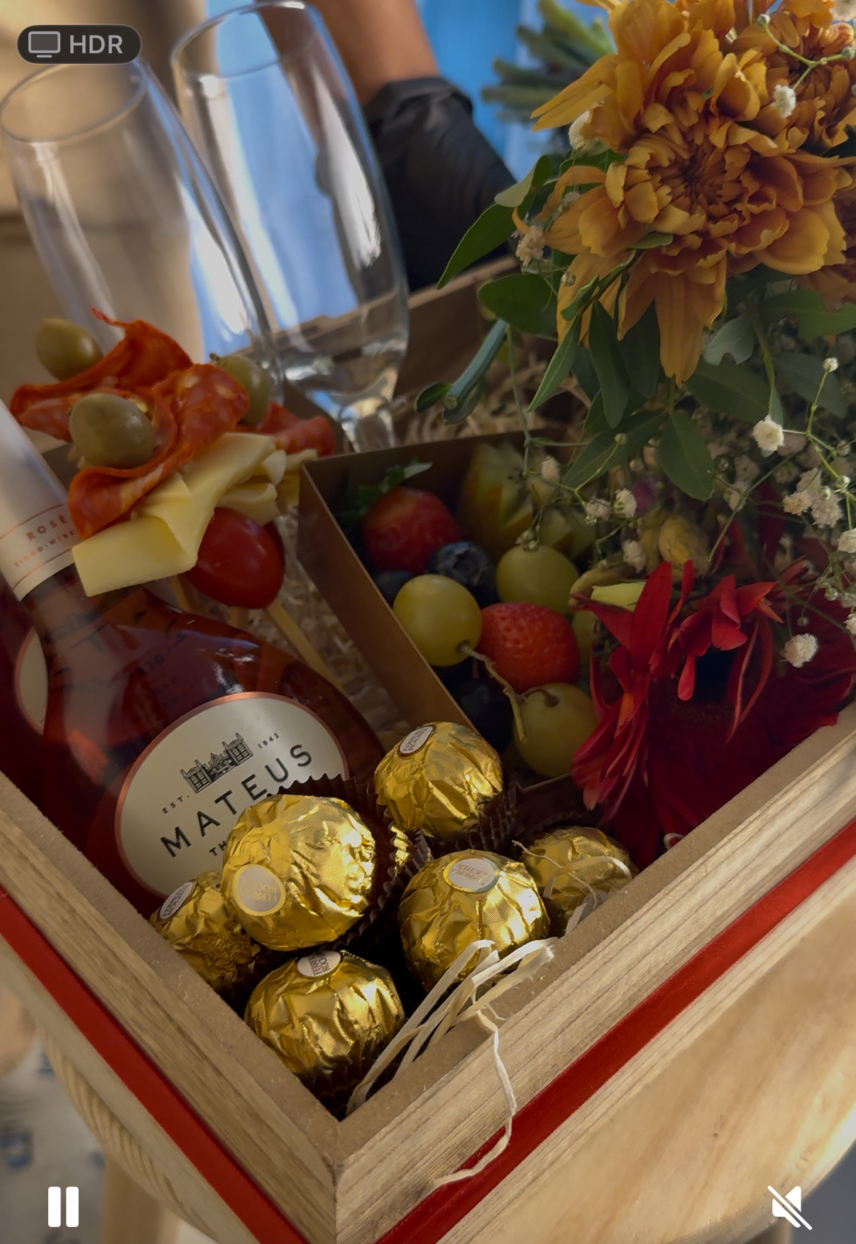 Detalhe de Brunch Box Premium